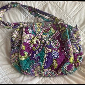 Vera Bradley Large Tote Plum Crazy